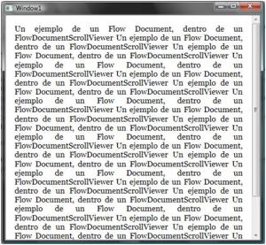 1.FlowDocumentScrollViewer